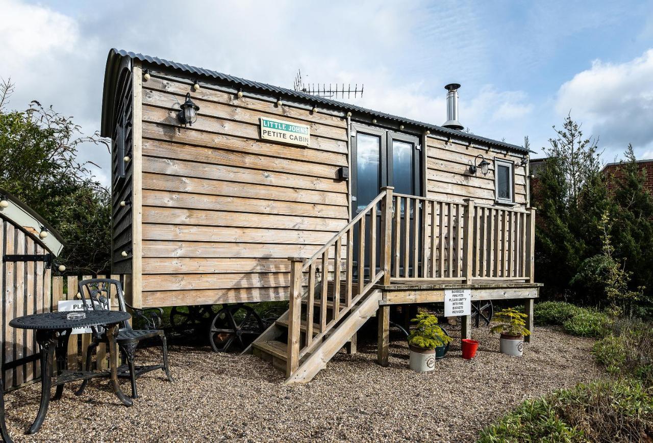 The Little John Petite Cosy Log Cabin - Sleeps 2, Great For Romantic Breaks, Couples, Single Guests, Near Sherwood Forest At Fairview Farm, Nottingham Set In 88 Acres Blidworth Exteriér fotografie